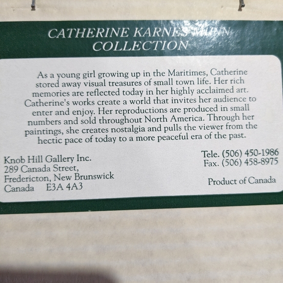 Catherine Karnes Munn picture wood frame mat barn house milk cans collection - Picture 3 of 3